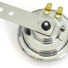 2.8" Chrome Motorcycle Horn 100dB - Compact Deluxe Classic Scooter ATV