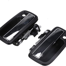 Outside Exterior Door Handle, Front Driver & Passenger Side - Fit for 1995-2004 Toyota Tacoma - Replace 69220-35020 69210-35020 (Chrome)