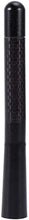 ICBEAMER 5" / 127 mm Racing Style Universal Auto Antenna Fit Most Vehicle Carbon Fiber [Color: Matte Black]