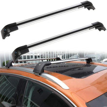 ROADFAR Roof Rack Aluminum Top Rail Carries Luggage Carrier Fit for 2013-2017 for Hyundai Santa Fe Baggage Rail Crossbars