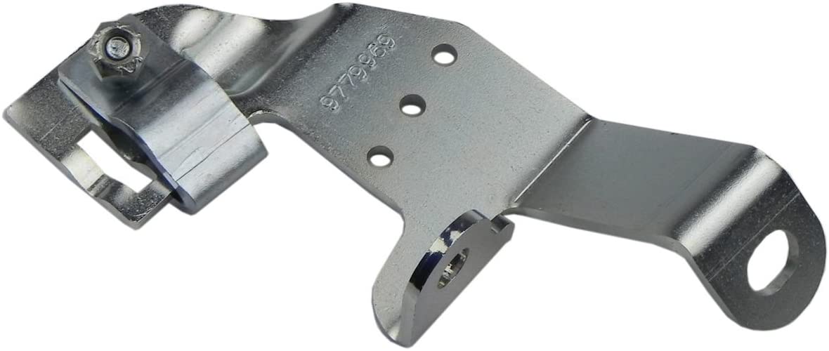 (F-3-10) Inline Tube Throttle Cable Bracket for at the Intake Compatible with 1965-66 Pontiac A-Body with Tri Power