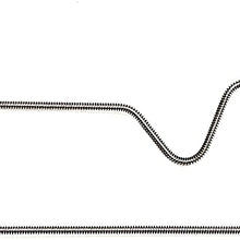 Stainless Steel Rear Axle Brake Lines, pair (See bullet points for fitment)