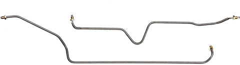 Stainless Steel Rear Axle Brake Lines, pair (See bullet points for fitment)