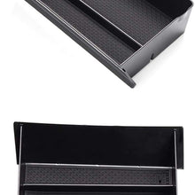 Jaronx for Tesla Model S/Model X Cubby Drawer,Center Console Organizer Storage Box for Tesla Model S/Model X (2012-2019 2020)