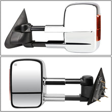 DNA Motoring TWM-020-T999-CH-AM+DM-074 Pair of Towing Side Mirrors + Blind Spot Mirrors