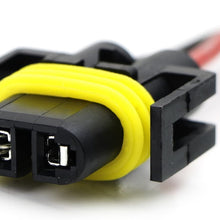 iJDMTOY (2) H11 H8 Factory Fog Lights Extension w/ Deutsch DT DTP Connectors, Compatible With Cubic LED Pod Lights, LED Light Bars, Off-Road LED Work Lamps, etc