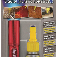 RapidFix UV Liquid Plastic Adhesive with UV Flashlight, 10 mL