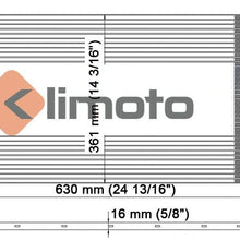 Klimoto Condenser | fits Acura CL 2001-2003 TL 1999-2003 Accord 1998-2002 3.0L 3.2L V6 | Replaces HO3030102 80100S87A21 HO3030103 80100S87A00 80100384A10