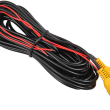 Backup Camera RCA Video Cable,CAR Reverse Rear View Parking Camera Video Cable with Detection Wire (10 Meters)