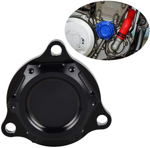 Nicecnc Black Engine Oil Filter Cover Cap Plug & Powerful Magnet Embedded Replace Suzuki DRZ400,DRZ400E,DRZ400S,DRZ400SM 2000-2018,KFX400 2003-2006,Quadsport Z400 LTZ400 LTZ400Z 2x4