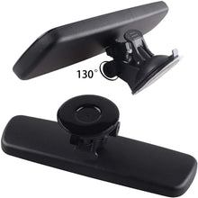 Anti-glare Rear View Mirror, Universal Car Truck Interior RearView Mirror ANTI GLARE Suction Cup Blue Mirror