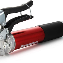 Dromedary Portable 4,500 PSI Manual Heavy Duty Professional Quality 500cc Grease Gun with Flex Hose & Connector 940798