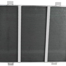 OzCoolingParts 4 Row Core Aluminum Radiator for 1989-1993 90 91 92 Dodge D250 D350 W250 W350 5.9L L6 Diesel Turbo