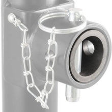 CURT 28932 Replacement Swivel Jack Male Pipe Mount, 5/8-Inch Pin Hole