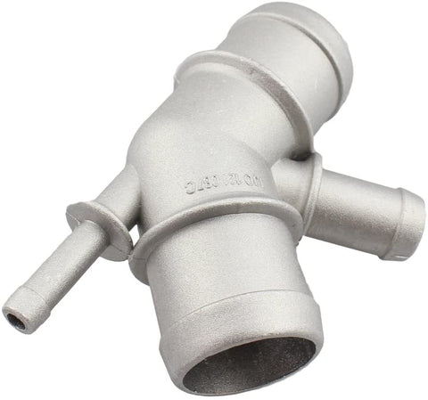 Aluminium Upper Radiator Cooling Coolant Water Distribution Pipe Hose Connector for Golf MK4 Jetta 1.8T 2.0L TDI for Audi TT 1J0121087C