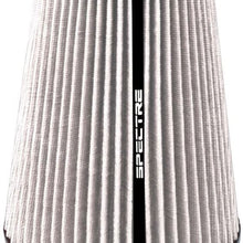 Spectre Universal Clamp-On Air Filter: High Performance, Washable Filter: Round Tapered; 6 in (152 mm) Flange ID; 10.25 in (260 mm) Height; 7.719 in (196 mm) Base; 5.219 in (133 mm) Top, SPE-HPR9881W