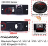 Super HD CCD Sensor Vehicle 170 Wide Angle Night Vision Rear View IP68 Reverse Camera for Mitsubishi Pajero V3/V6/V8/V93/V97/V5/L200 & Zinger(2011-2014)