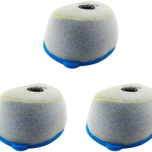 Road Passion Air Filter for Suzuki RMZ250 2007-2014/RMZ450 2005-2014/RM125 2004-2007/RM250 2003-2008//KAWASAKI KXF250/KXF450 2006-2016 (pack of 1)