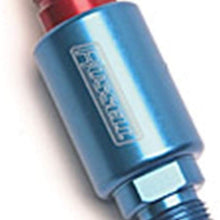 Russell 650100 Red and Blue Anodized Aluminum Competition Fuel Filter