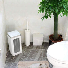 Zyyqt Small Shaking Head Heater, Bathroom Baby Heater Body Sensing Waterproof Anti-scalding 3 Seconds Home Energy Saving