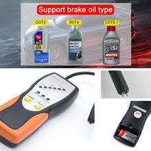HZGrille Brake Fluid Tester Auto Brake Diagnostic Testing Tool for DOT3 DOT4 DOT5.1 Brake Fluid, for All Brands of Cars