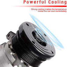 cciyu AC Compressor for Dodge Grand Caravan 2008-2010 CO 11145C Auto Repair Compressors Assembly