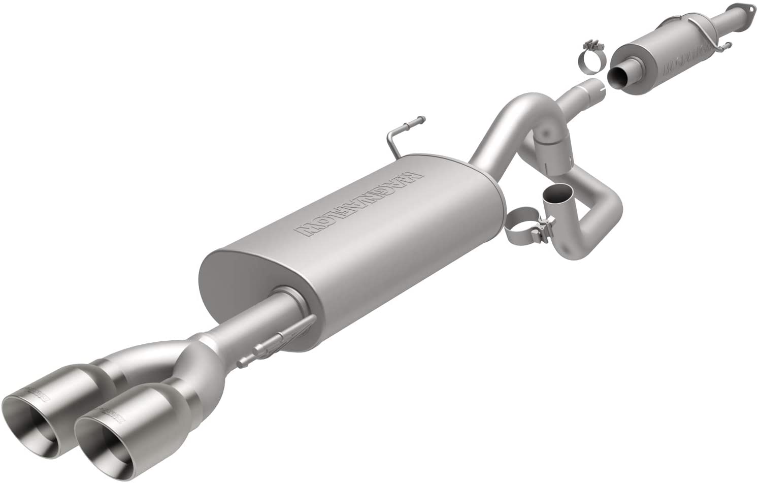 MagnaFlow 15520 Large Stainless Steel Performance Exhaust System Kit