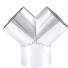 Spectre Performance 9479 3" Polished Aluminum "Y" Tube