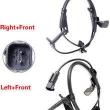 SCITOO 2 pcs Front Left Right ABS Wheel Speed Sensors Fit for 2007 2008 2009 2010 2011 2012 Dodge Caliber,2007 2008 2009 2010 2011 2012 Jeep Compass/Patriot ALS2088 ALS2084
