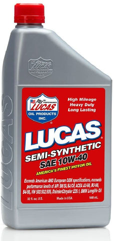Lucas Oil 10176 Motor Oil - 1 Quart