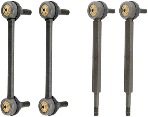 Detroit Axle - Front and Rear Sway Bar End Links for 1996-2004 Nissan Pathfinder - [1997-2003 QX4]