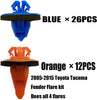 ALLMOST for 2005-2015 Toyota Tacoma Fender Flare Retainer Clip 75495-35010 75397-35010 (Pack of 38)