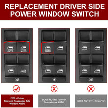 X AUTOHAUX 68110871AA Car Master Power Window Switch for 2012-2016 Chrysler Town and Country 2012-2017 Dodge Grand Caravan