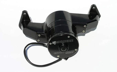 Meziere WP108S Black Billet Electric Water Pump for Big Block Ford