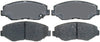 ACDelco 17D914C Professional Ceramic Front Disc Brake Pad Set