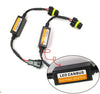 Xotic Tech 2pcs LED Headlight Decoder 9005 9006 9012 CAN-Bus Resistor Anti-Flicker Error Canceller