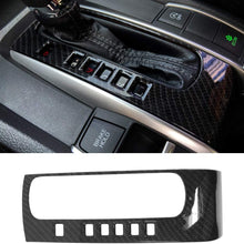 Carbon Fiber Grain Interior Gear ABS Panel Trim Shift Box Cover For Honda 10th Gen Civic 2016 2017 2018 2019 2020