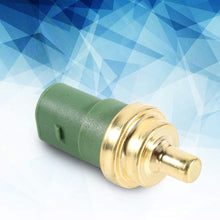 Qiilu Temperature Gauge Sensor, Coolant Temperature Sensor Water Switch 4Pin for Jetta Golf Beetle / A4 A6