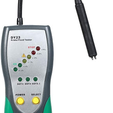 KKmoon DY23 Automotive Brake Fluid Tester, Digital Brake Fluid Inspection with High-Precision Probe LED Indicator Display Car Diagnostic Tool