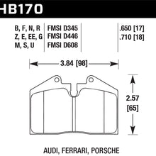 Hawk Performance HB170Z.650 Performance Ceramic Brake Pad