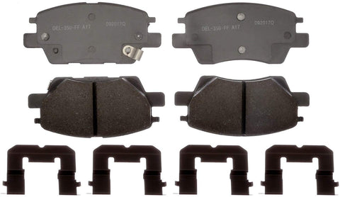 ACDelco 17D1844CH Professional Disc Brake Pad Set