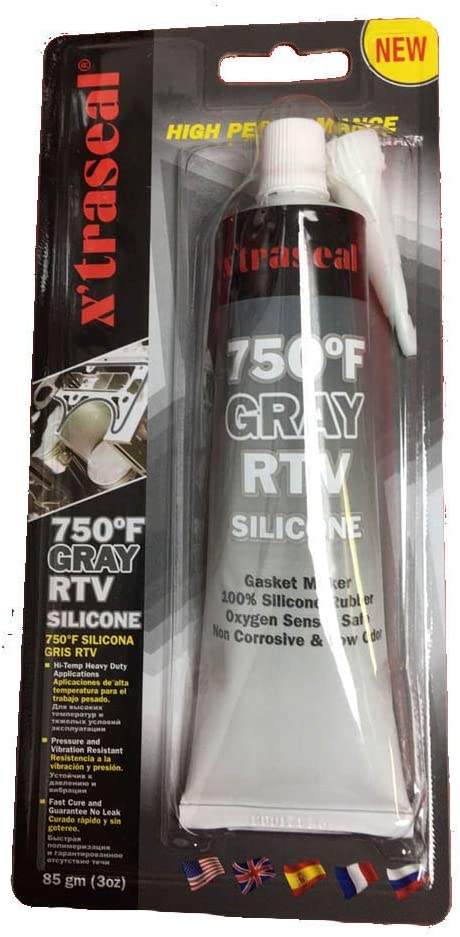 750 F Gray Rtv Silic 85Gm (3 Oz.) Tube Carded for Isuzu