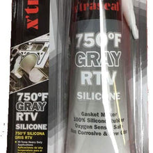 750 F Gray Rtv Silic 85Gm (3 Oz.) Tube Carded for Isuzu