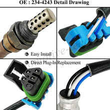 Automotive-leader 2Pcs 234-4243 234-4246 Oxygen Sensor Downstream Left & Right O2 Sensor for Chevrolet Trailblazer 5.3L 6.0L Express 2500/3500 4.8L 6.0L, GMC Canyon Savana Envoy, Hummer H3, Saab 9-7X
