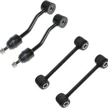 4 Piece Kit Stabilizer Sway Bar End Link Front Rear LH RH for Wrangler TJ
