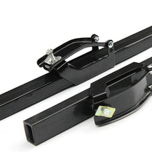 Multi-Functional Universal Car Roof Rack Crossbars 48inch Universal Iron Roof Racks with Locks and Keys Fit Most SUVs and Cars (Black, 120cm)