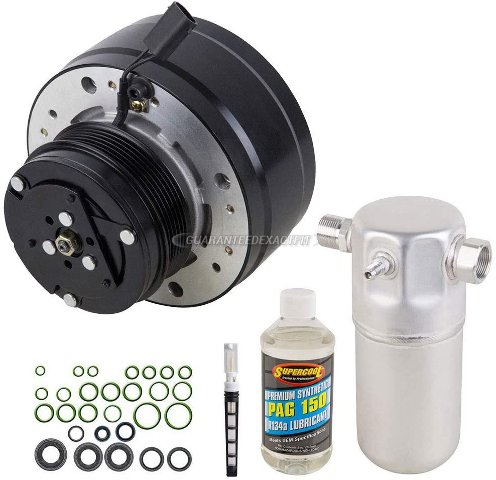 For Chevy GMC Pickup Suburban Blazer Yukon AC Compressor w/A/C Repair Kit - BuyAutoParts 60-80232RK New