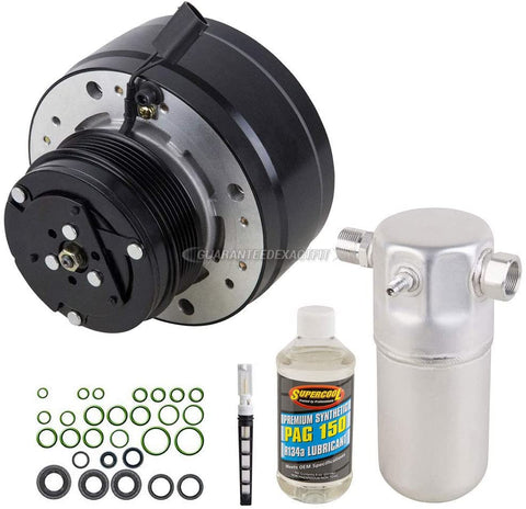 For Chevy GMC Pickup Suburban Blazer Yukon AC Compressor w/A/C Repair Kit - BuyAutoParts 60-80232RK New