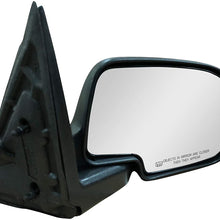 Passenger Side Mirror for Cadillac Escalade Chevy Avalanche Silverado Suburban HD Tahoe GMC Sierra Yukon XL 1500 2500 3500 2003-2007 Textured, Power Operated, Heated. Folding - GM1321293