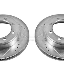 Power Stop AR8553XPR Front Evolution Drilled & Slotted Rotor Pair